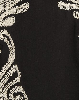 Petite Black Craft Stitch Tank Top