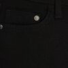 Petite Black Mid Rise Flared Jeans