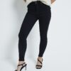 Petite Black Mid Rise Sculpt Molly Jeggings