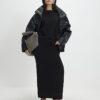 Petite Black Premium Maxi Skirt