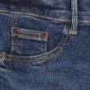 Petite Blue Bum Sculpt Molly Skinny Jeans