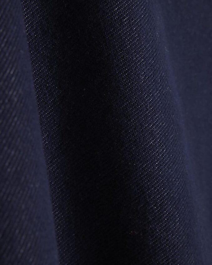 Petite Blue Denim Jersey Mini Skirt