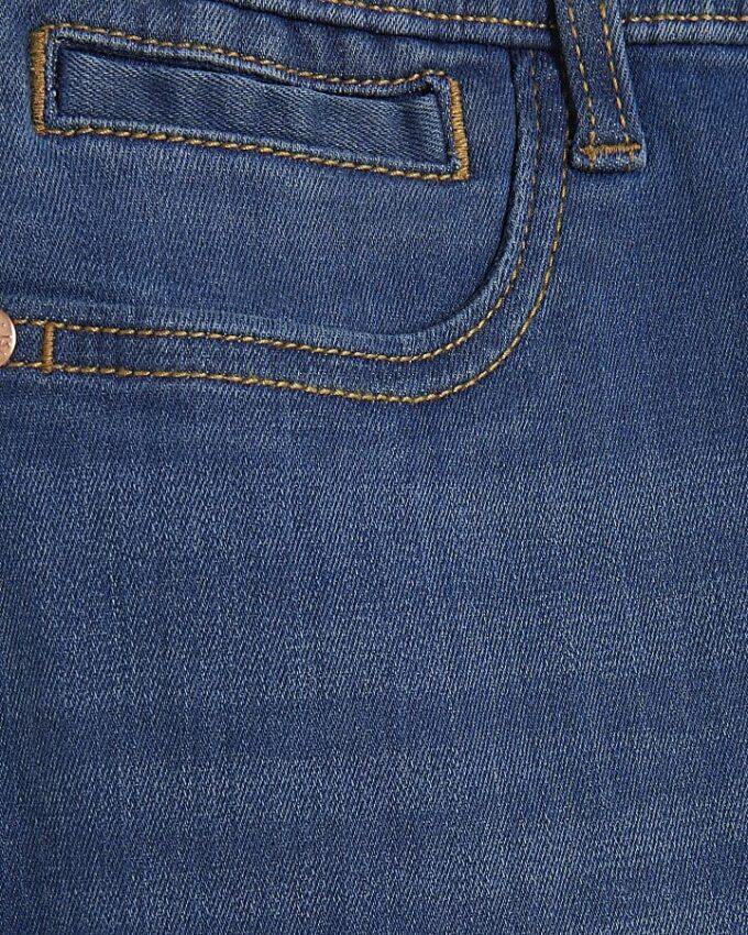 Petite Blue Pull-On Sculpt Skinny Jeans