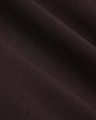 Petite Brown Tie Front Premium Top