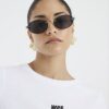 Petite White More Love Club T-Shirt