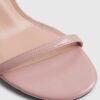 Pink Barely There Heeled Sandals