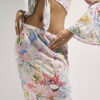 Pink Graphic Print Maxi Beach Skirt