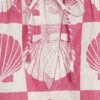 Pink Shell Print Beach Top