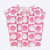 Pink Shell Print Beach Top