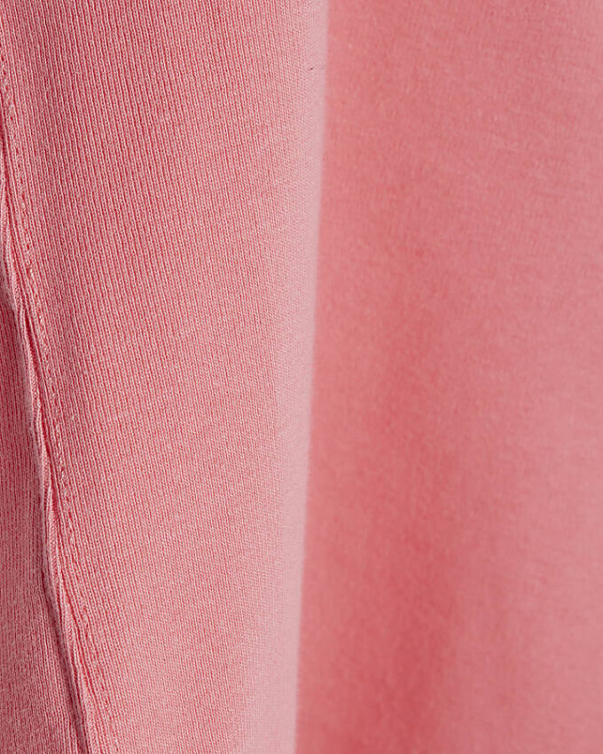 Pink Short Sleeve Fitted Top