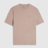 Pink Slim Fit MCM Embroidered T-Shirt