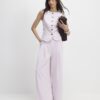 Pink Tailored Waistcoat