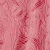 Pink Texture Shell Trim Swimsuit