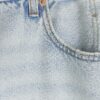 Plus blue high waisted relaxed straight jeans