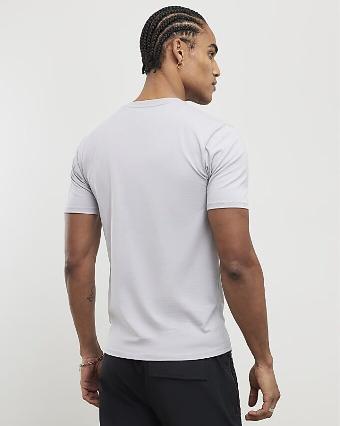 Purple Muscle Fit T-Shirt