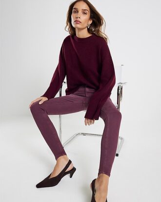 Purple Skinny Jeans