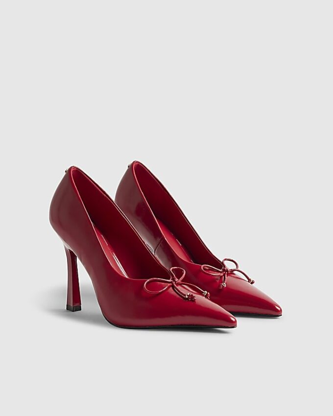 Red Bow Court Heels