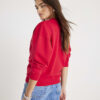 Red Long Sleeve Boston Sweatshirt