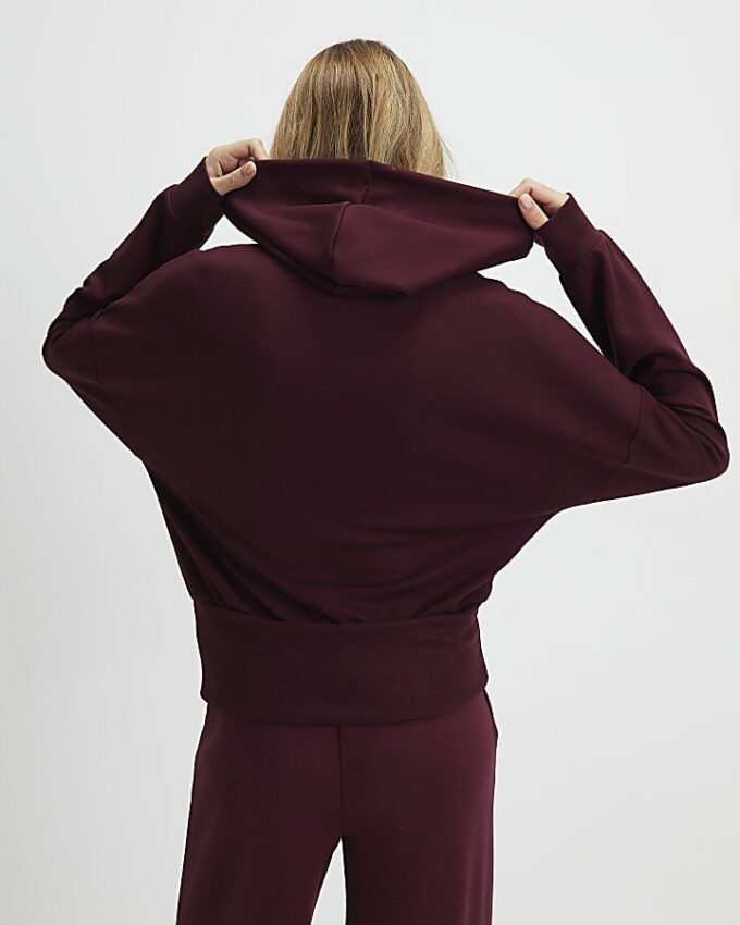 Red Premium Long Sleeve Hoodie