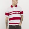 Red Slim Fit Marello Stripe Polo Shirt