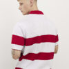 Red Slim Fit Marello Stripe Polo Shirt