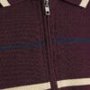 Red Slim Fit Stripe Polo Shirt