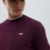 Red Slim Fit Textured T-Shirt