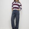 Red Stripe Colorado Rugby Sweatshirt