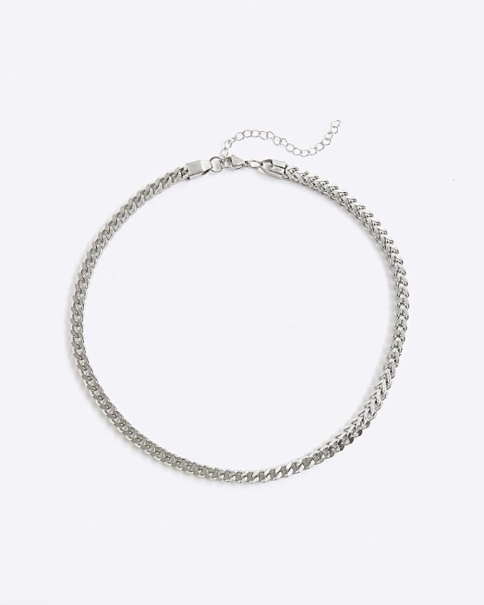 Silver Chunky Chain Necklace