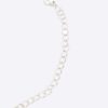 Silver Cross Pendant Necklace