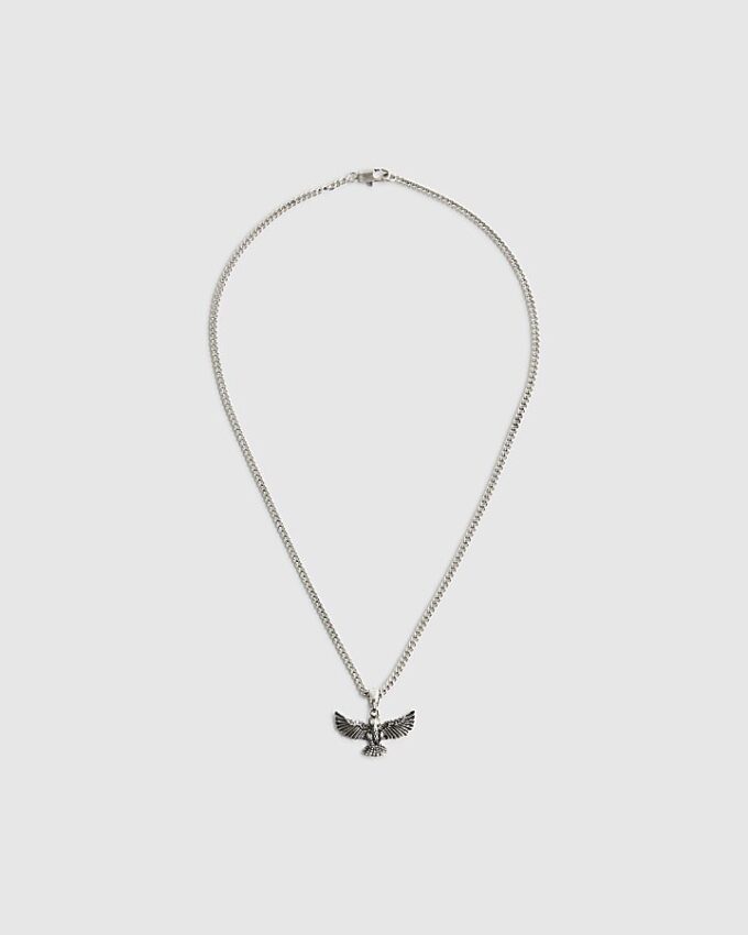 Silver Eagle Necklace