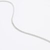 Silver Japanese Bar Pendant Necklace