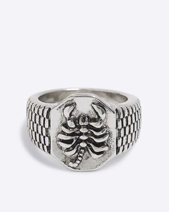Silver Scorpion Ring