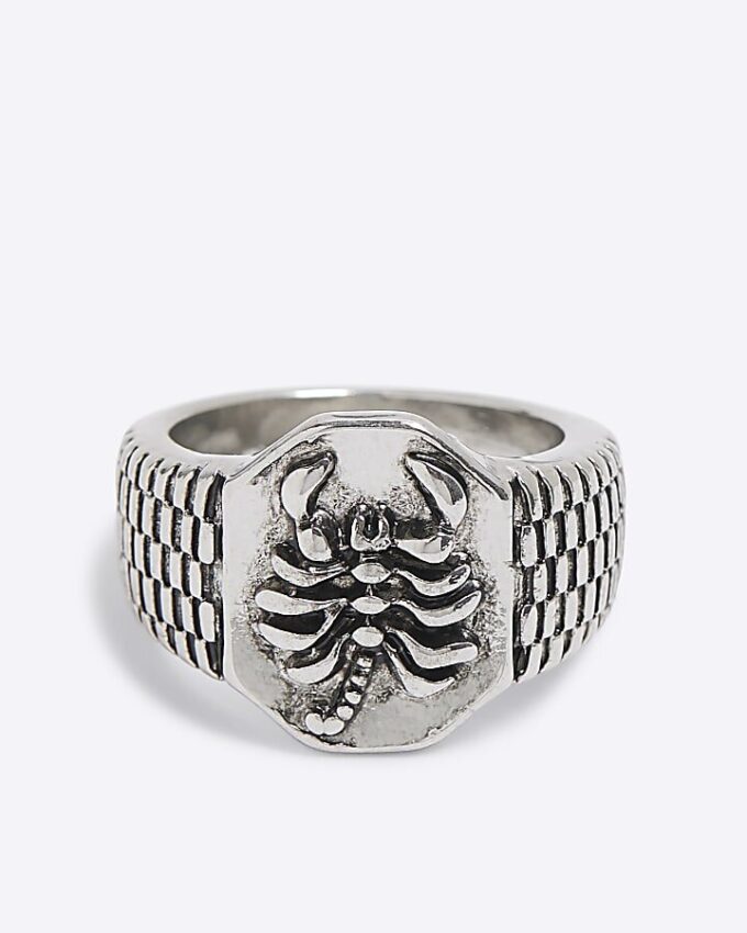 Silver Scorpion Ring
