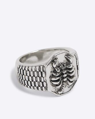 Silver Scorpion Ring