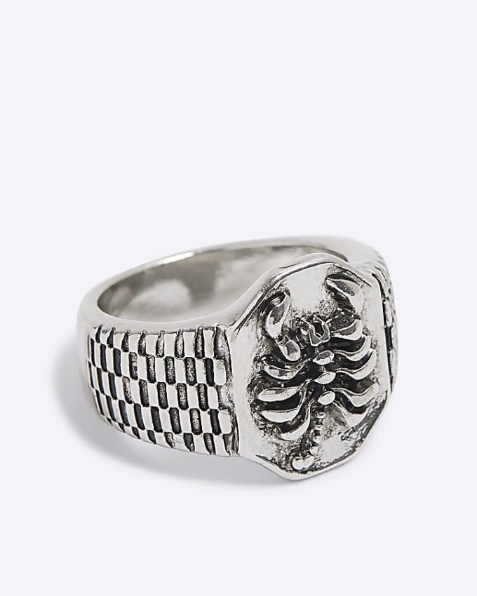 Silver Scorpion Ring
