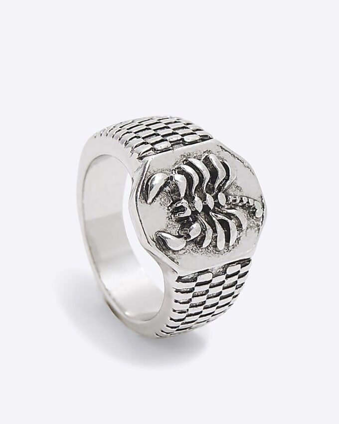 Silver Scorpion Ring