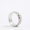 Silver Stainless Steel Chain Ring