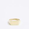 Silver Steel Chunky Ring