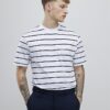 White 3 Pack Regular Fit Stripe T-Shirt