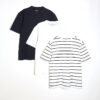 White 3 Pack Regular Fit Stripe T-Shirt