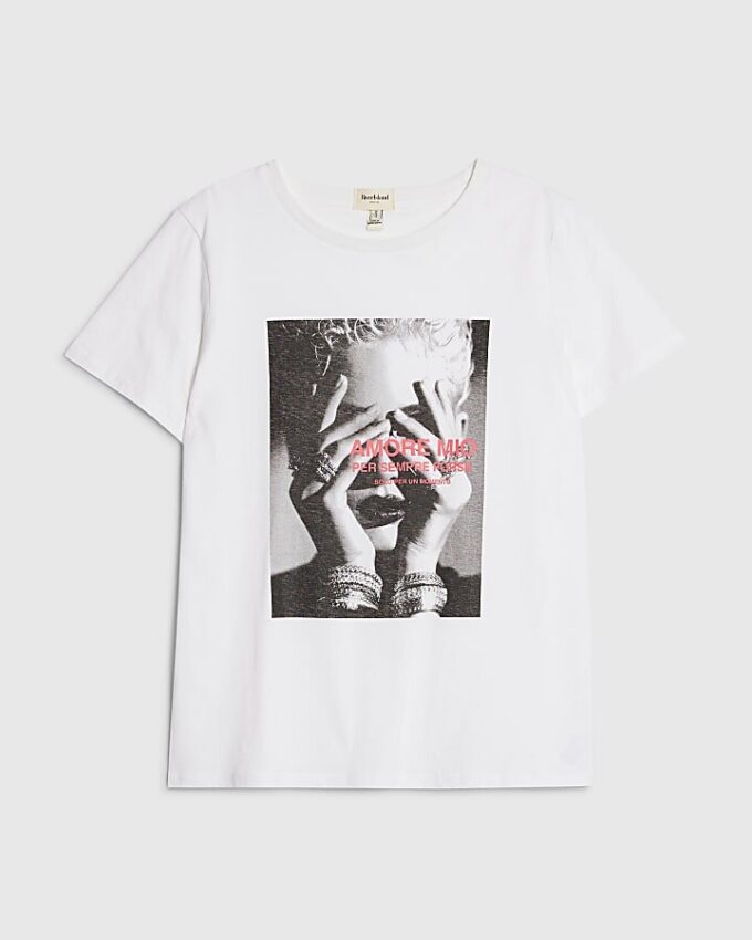 White Amore Mio T-Shirt