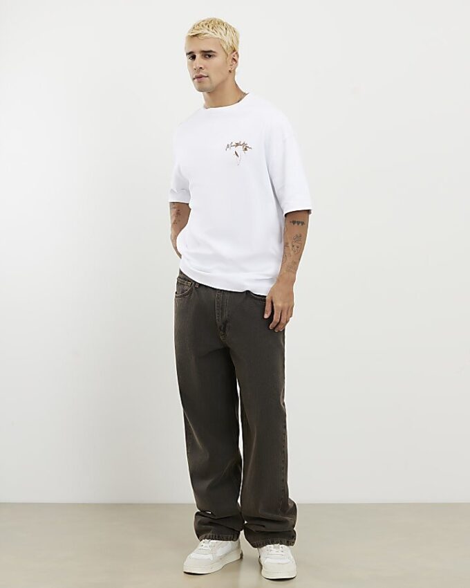 White Montpellier Floral T-Shirt
