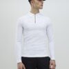 White Muscle Fit Hexagon Polo Shirt