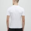 White Muscle Fit Muscle T-Shirt