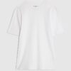 White Muscle Fit Muscle T-Shirt