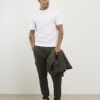 White Muscle Fit Pack Of 3 T-Shirts