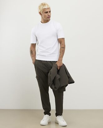White Muscle Fit Pack Of 3 T-Shirts