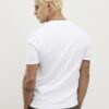 White Muscle Fit Pack Of 3 T-Shirts