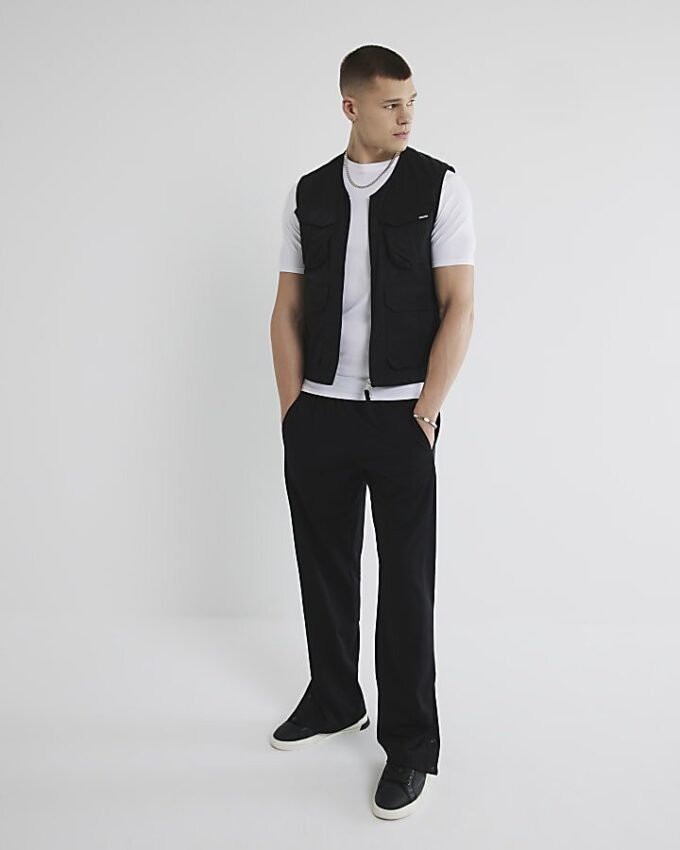 White Muscle Fit Short Sleeve T-Shirt